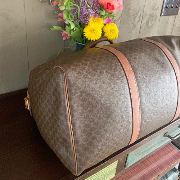 Celine Macadam Blason Travel Boston Weekender Bag - Picture 13 of 16